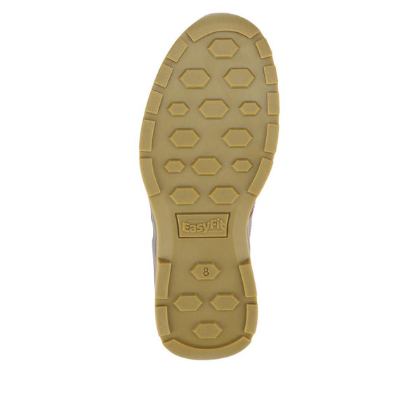 Pavers Dual-Fastening Leather Shoes - Brown