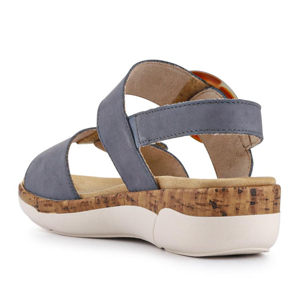 Pavers Dual Fit Slingback Sandals - Denim