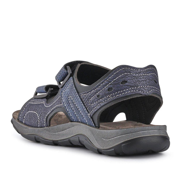Pavers Dual Touch-Fasten Sandals - Navy