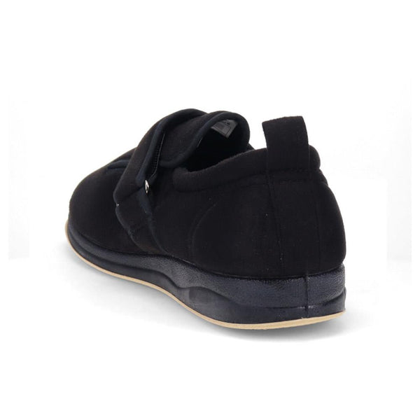 Pavers Dual Touch-Fasten Slippers - Black