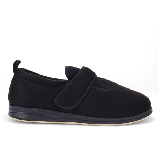 pavers Dual Touch-Fasten Slippers - Black