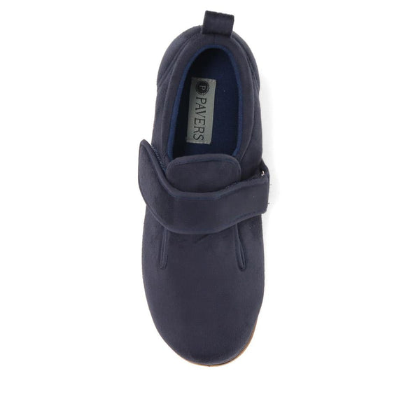 Pavers Dual Touch-Fasten Slippers - Navy