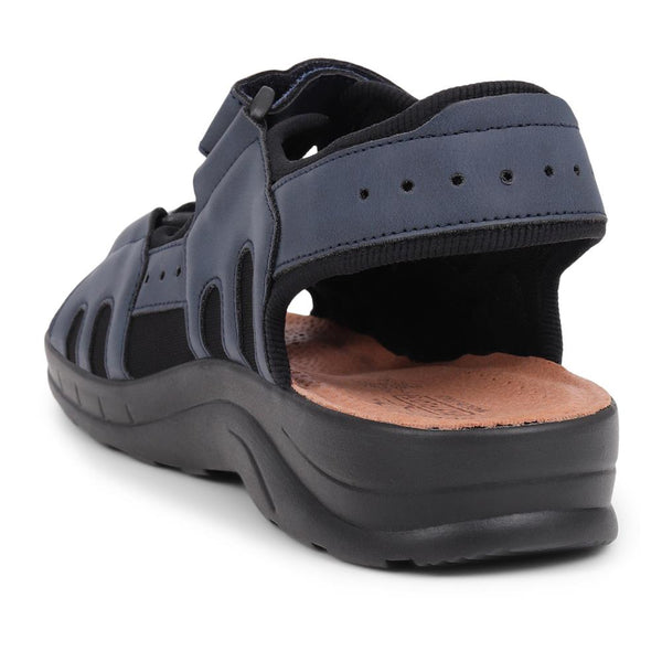 Pavers Dual-Touch-Fastening Sandals - Navy