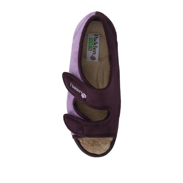 Pavers Dual Touch-Fastening Slippers - Lavender