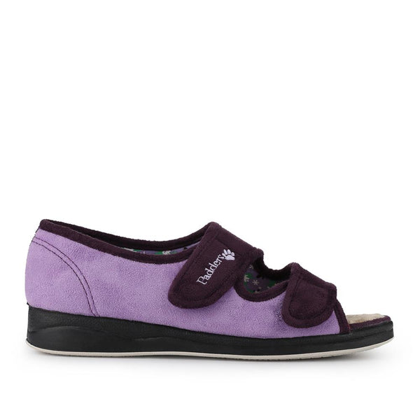 pavers Dual Touch-Fastening Slippers - Lavender