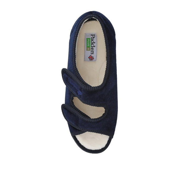 Pavers Dual Touch-Fastening Slippers - Navy