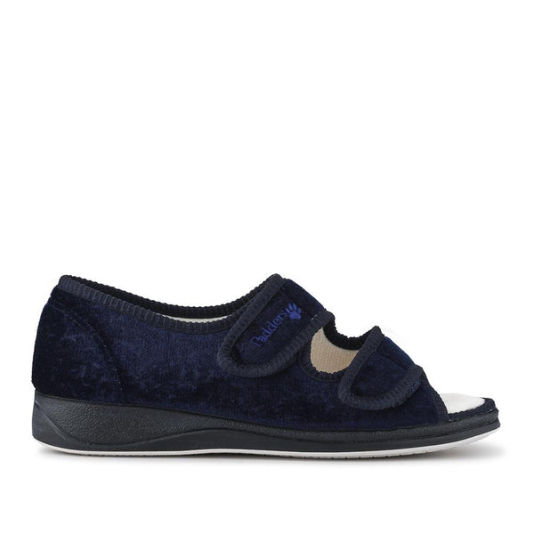 pavers Dual Touch-Fastening Slippers - Navy