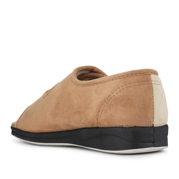 Pavers Dual Touch-Fastening Slippers - Taupe