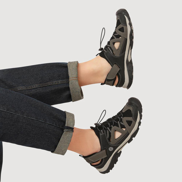 Pavers Durable Walking Sandals - Grey