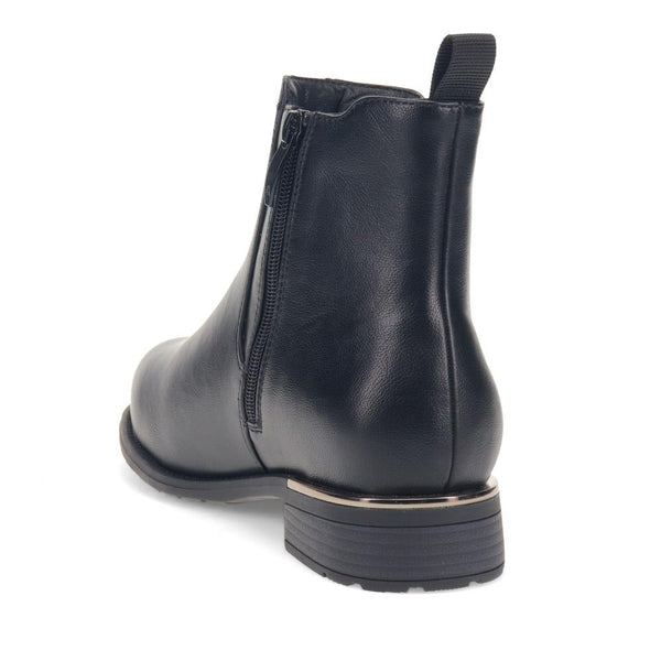 Pavers EasyFit Block-Heel Ankle Boots - Black