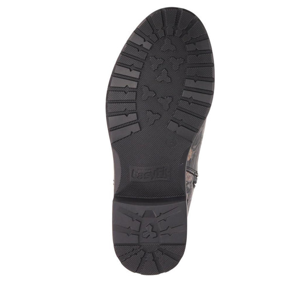 Pavers EasyFit Block-Heel Ankle Boots - Black Floral