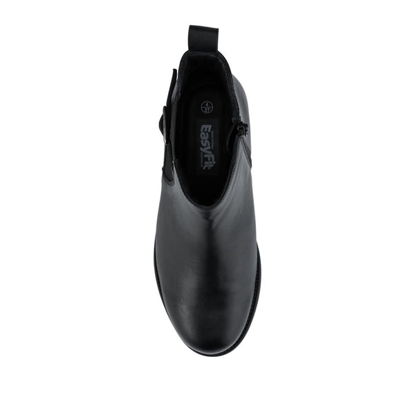 Pavers EasyFit Extra Wide Fit Leather Boots - Black