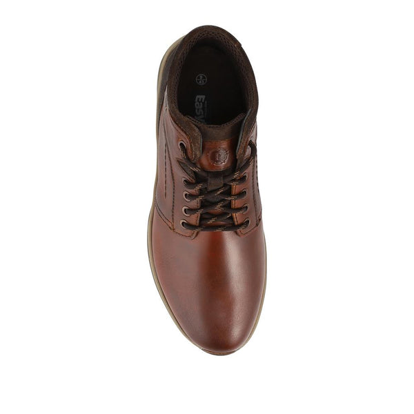 Pavers EasyFit Extra Wide Lace Up Boots - Cognac