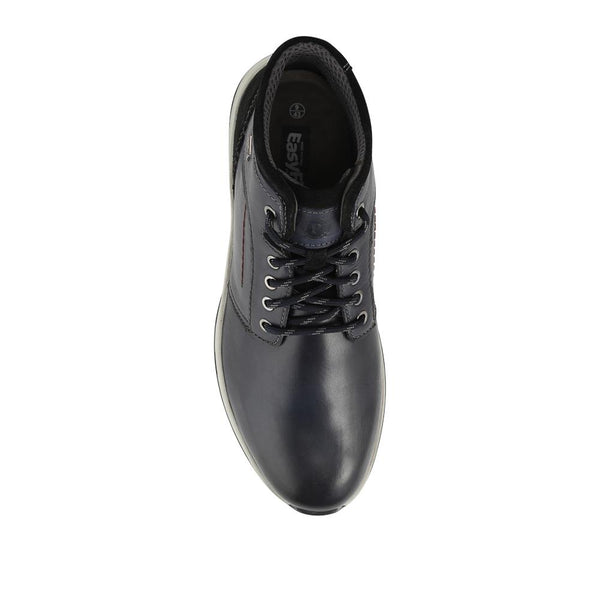 Pavers EasyFit Extra Wide Lace Up Boots - Navy