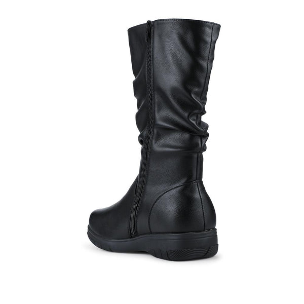 Pavers EasyFit Extra Wide Zip-Up Boots - Black