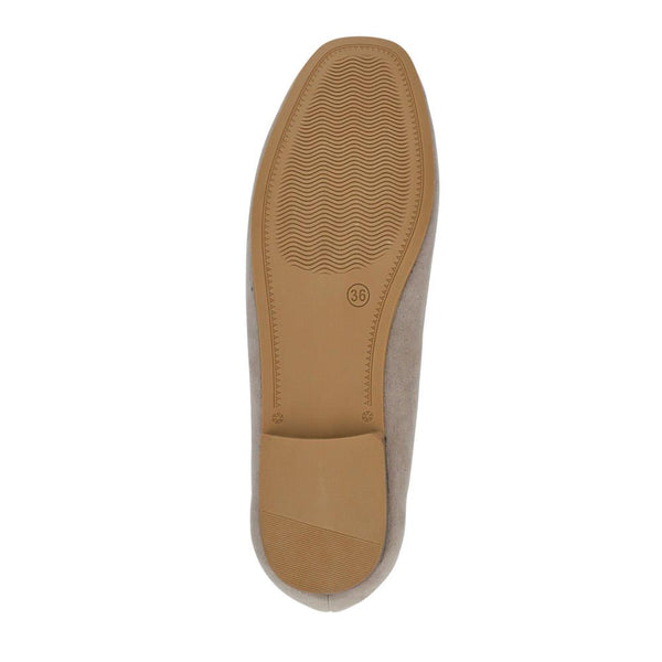 Pavers Embellished Block-Heeled Moccasins - Grey