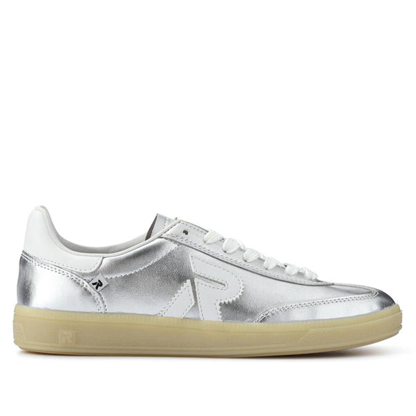 pavers Extra-Cushioned Leather Trainers - Metallic
