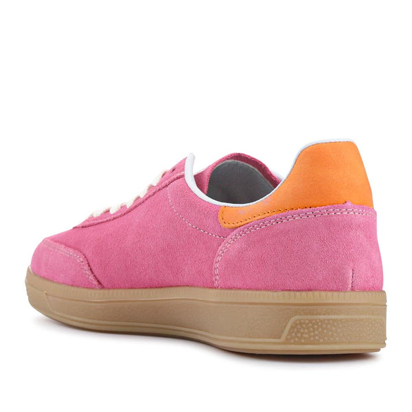 Pavers Extra-Cushioned Leather Trainers - Pink