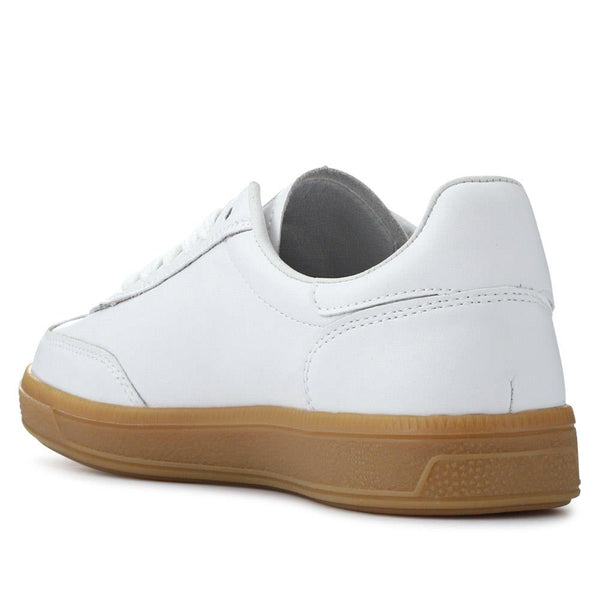 Pavers Extra-Cushioned Leather Trainers - White