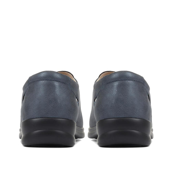 Pavers Extra-Wide Adjustable Shoes - Navy