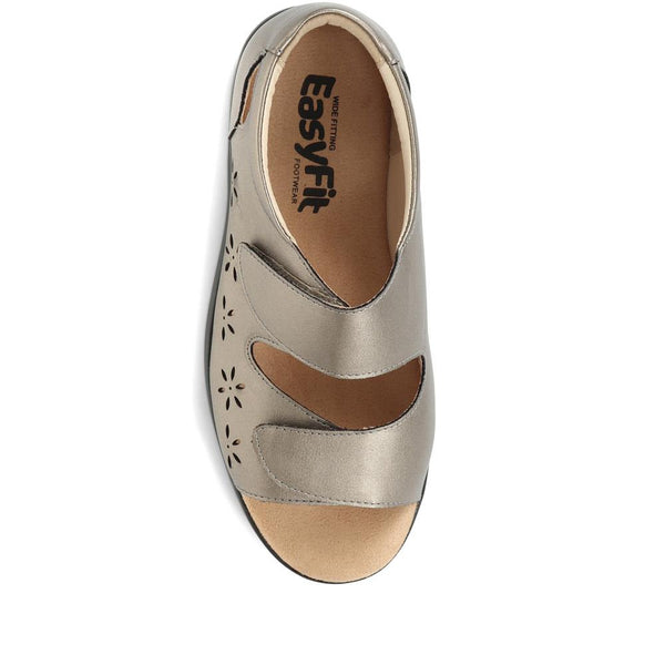 Pavers Extra-Wide Adjustable Shoes - Pewter