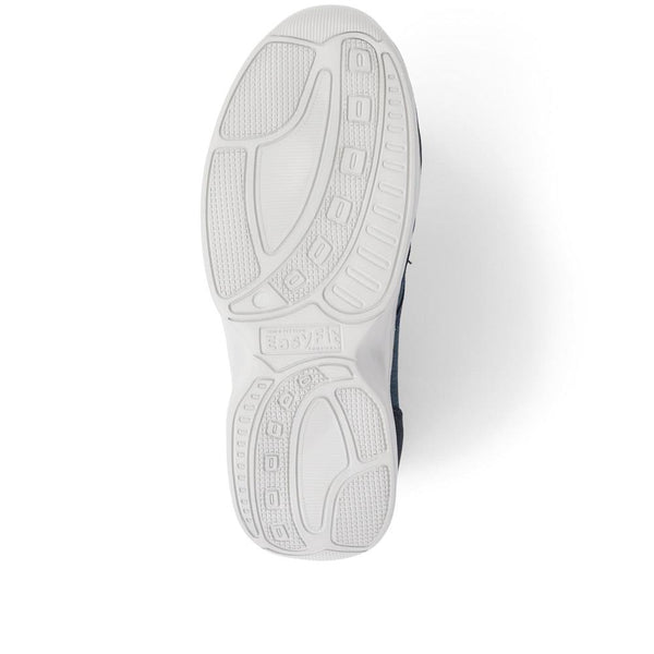 Pavers Extra-Wide Bungee Lace Trainers - Navy