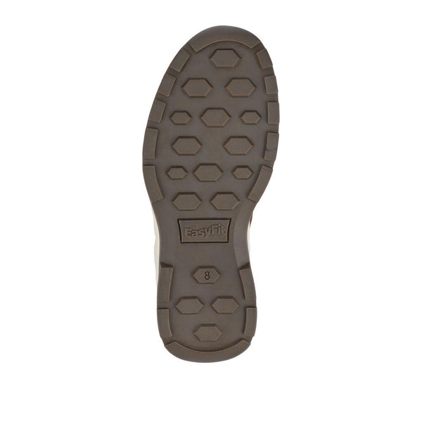 Pavers Extra-Wide Dual-Fit Leather Trainers - Brown