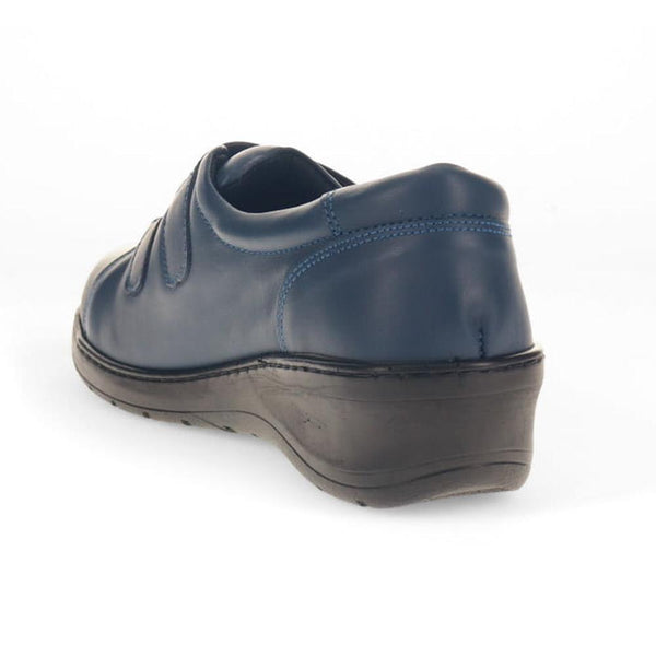 Pavers Extra-Wide Fit Adjustable Shoes - Navy