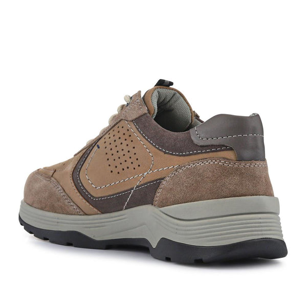 Pavers Extra-Wide-Fit Bungee-Lace Trainers - Sand