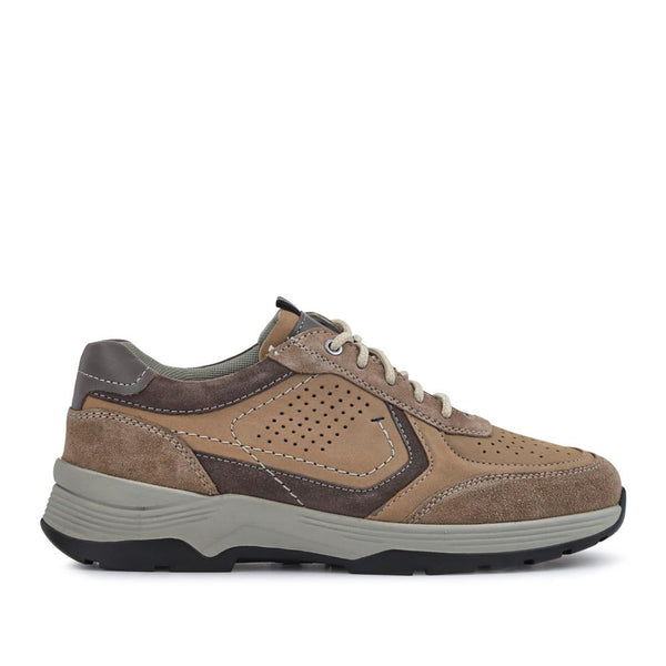 pavers Extra-Wide-Fit Bungee-Lace Trainers - Sand