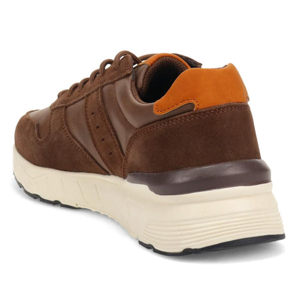 Pavers Extra-Wide Fit Casual Trainers - Brown