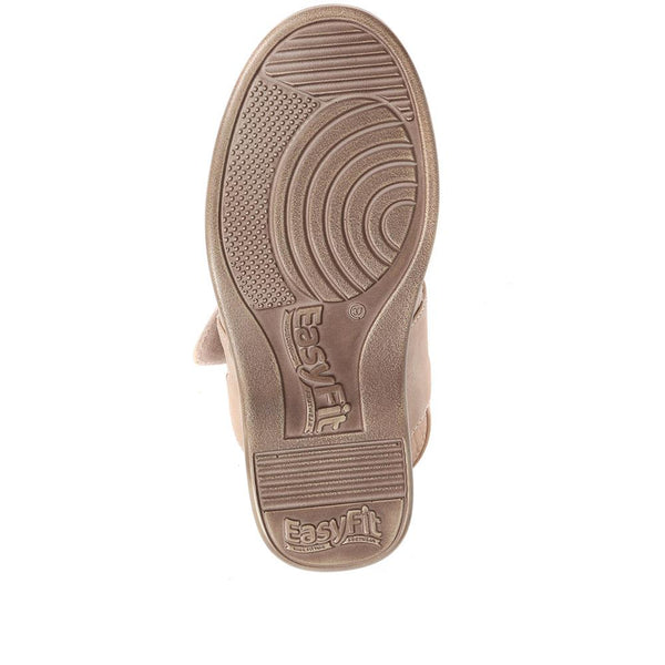 Pavers Extra Wide Fit Comfort Sandals - Beige