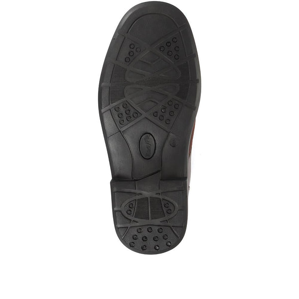 Pavers Extra Wide Fit Lace-Up Derby Shoe - Brown