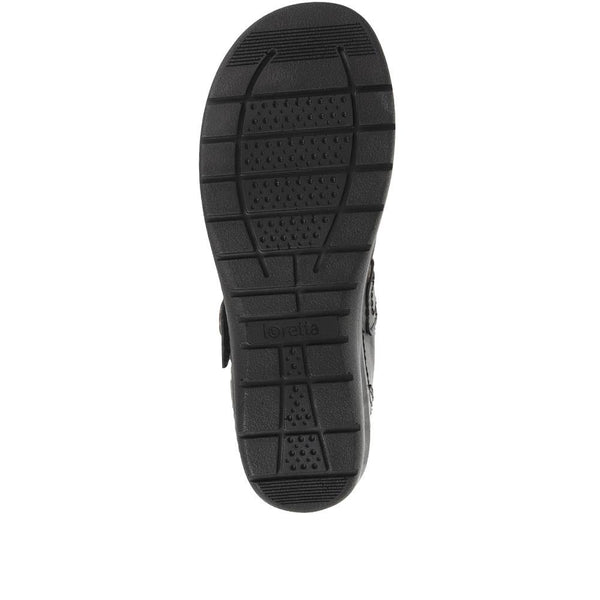 Pavers Extra Wide Fit Mary-Janes - Black