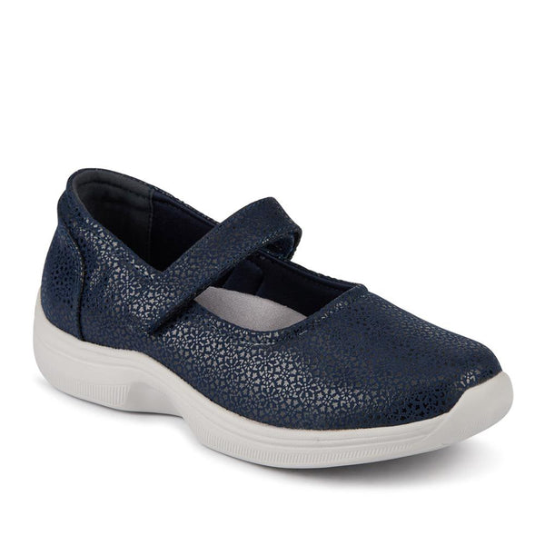 pavers Extra-Wide Fit Mary Janes - Navy