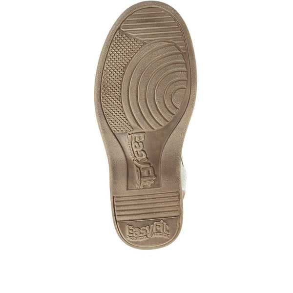 Pavers Extra Wide Fit Sandals - Beige