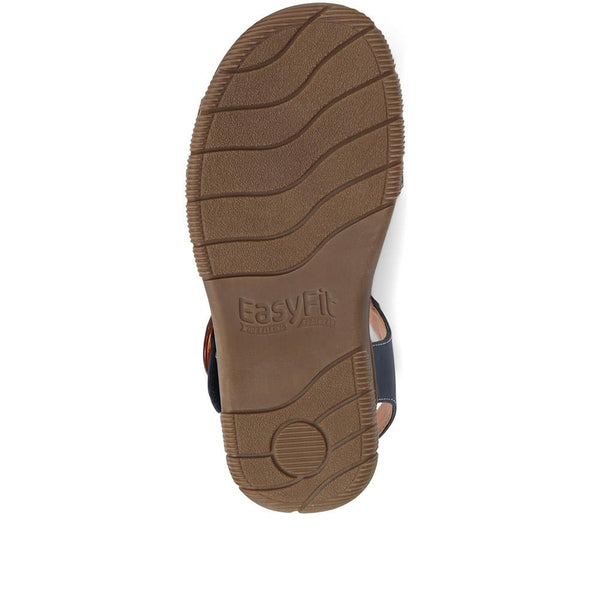 Pavers Extra-Wide Fit Sandals - Navy