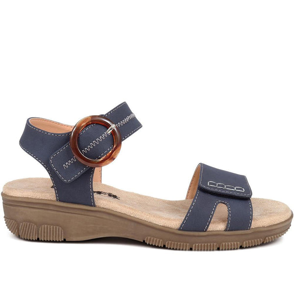 pavers Extra-Wide Fit Sandals - Navy