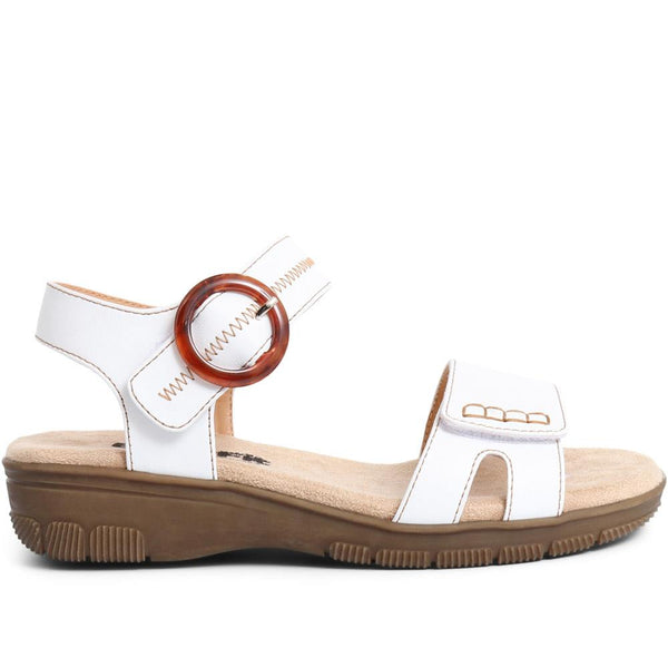 pavers Extra-Wide Fit Sandals - White