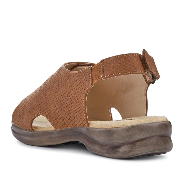 Pavers Extra-Wide-Fit Slingback Sandals - Tan