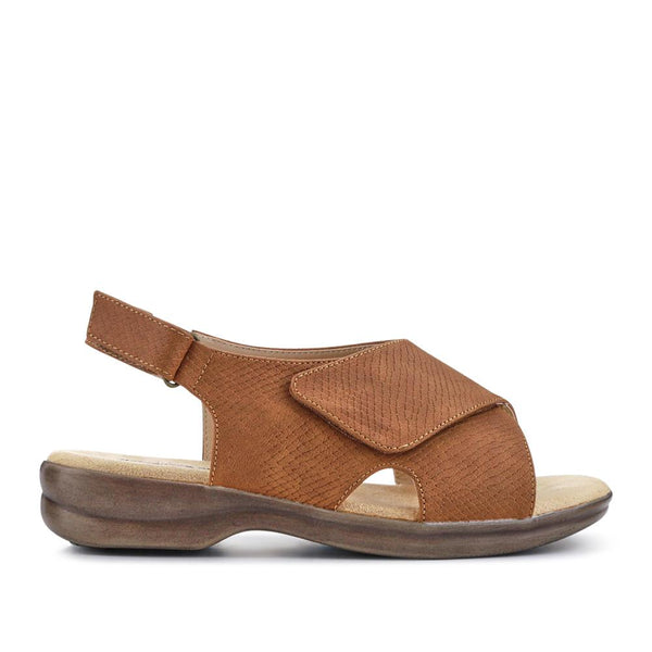pavers Extra-Wide-Fit Slingback Sandals - Tan