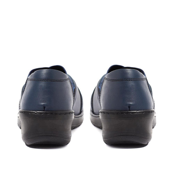 Pavers Extra-Wide Fit Slip On Shoes - Navy