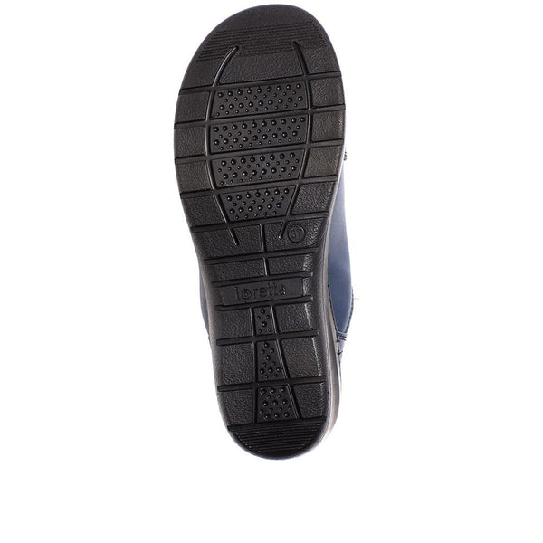 Pavers Extra-Wide Fit Slip On Shoes - Navy