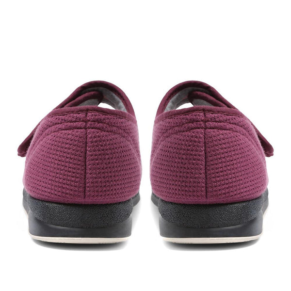 Pavers Extra-Wide Fit Slippers - Purple