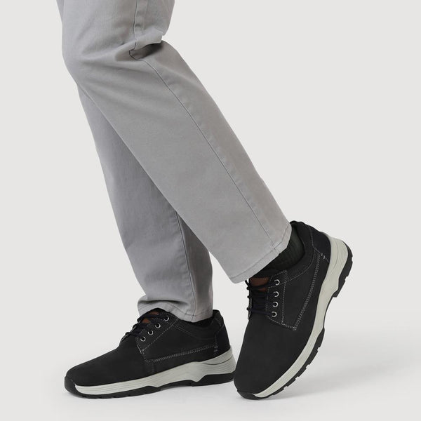 Pavers Extra-Wide Lightweight Lace-Up Shoes - Navy