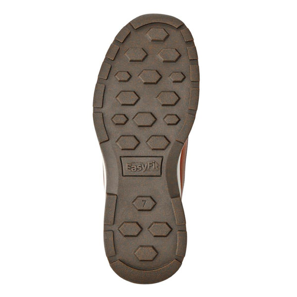 Pavers Extra-Wide Memory Foam Lace-Up Shoes - Cognac