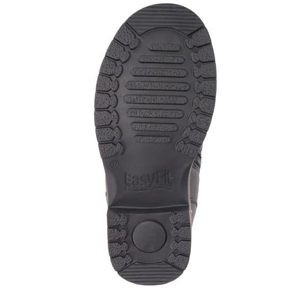 Pavers Extra Wide Padded Cuff Ankle Boots - Black