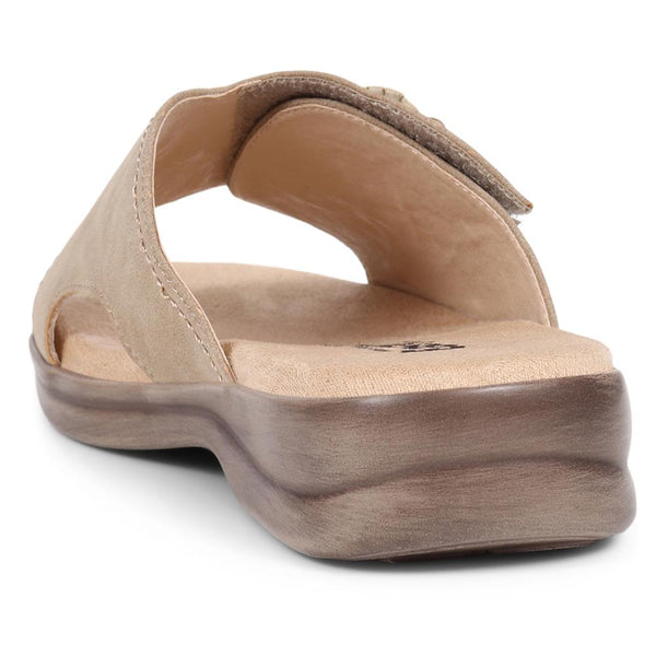 Pavers Extra-Wide Slip-On Mules - Natural