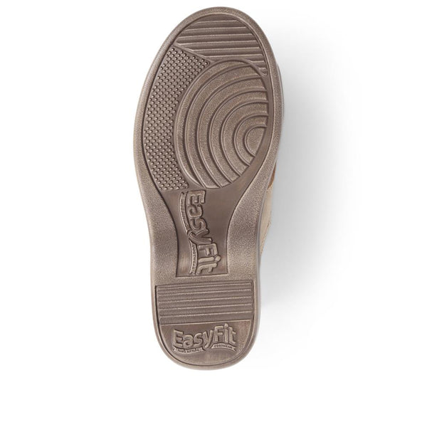 Pavers Extra-Wide Slip-On Mules - Natural