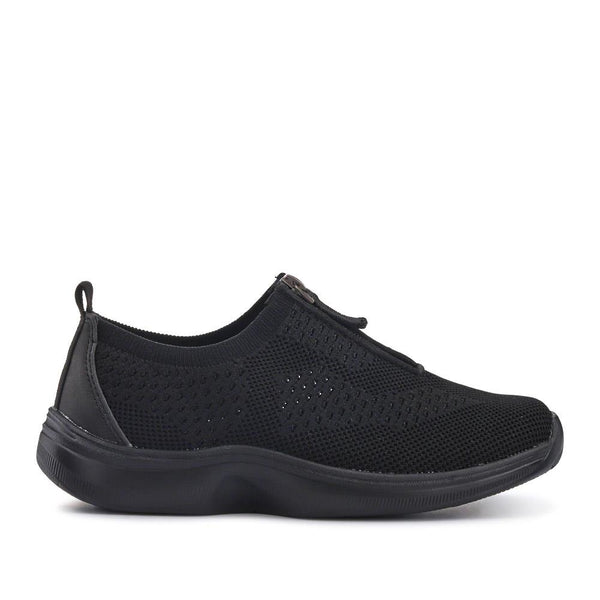 pavers Extra-Wide Slip-On Shoes - Black